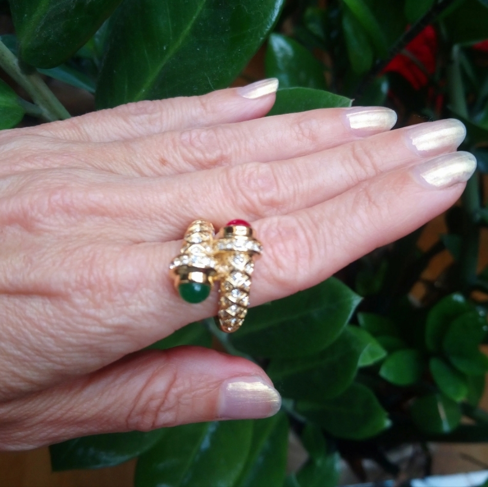 Gold plated ring - Picture 2 of 6